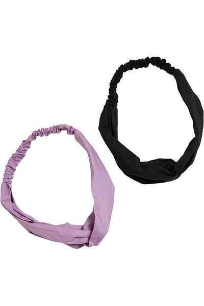 Urban Classics Accessoires Light Basic Stirnband 2er-Pack