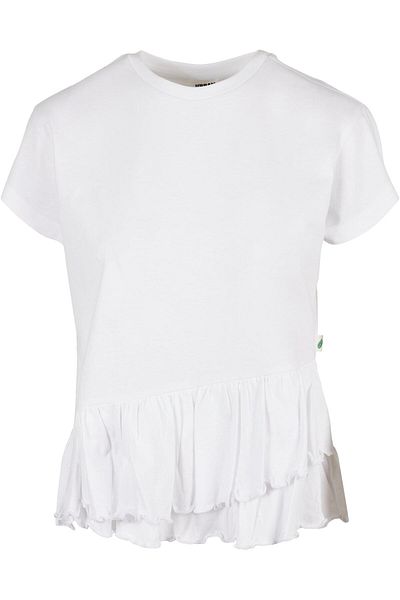 Urban Classics Damen Ladies Organic Volant Tee