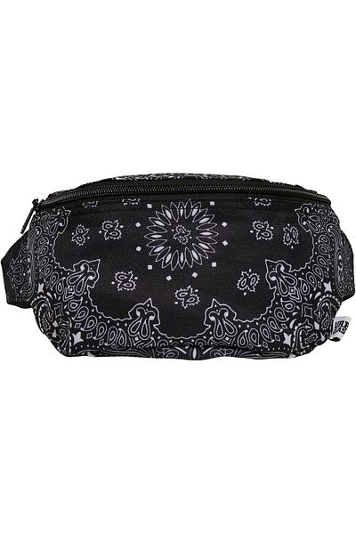 Urban Classics Unisex Bandana Print Hip Bag