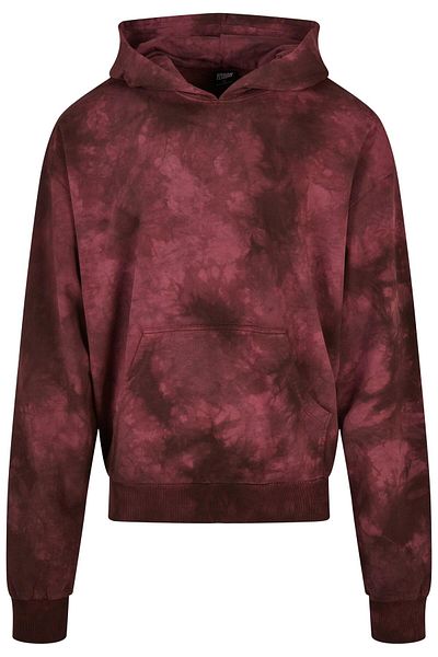 Urban Classics Herren-Kapuzenpullover mit Tye-Dye-Muster