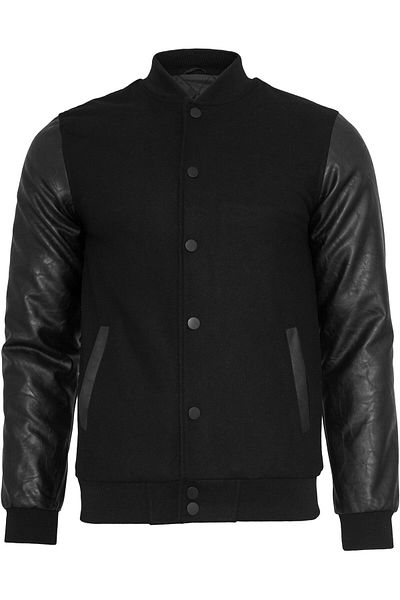 Urban Classics Herren Oldschool Collegejacke