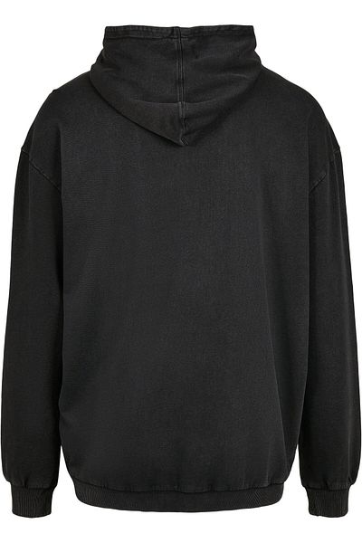 Urban Classics Herren Hoody mit Acid-Waschung
