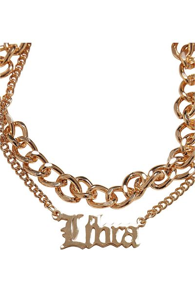 Urban Classics Accessoires Sternzeichen Goldenes Fußkettchen