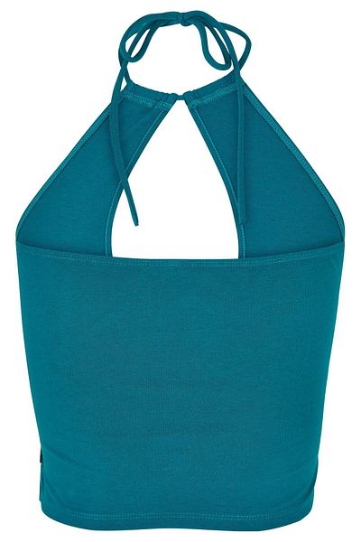 Urban Classics Damen Kurz gewickeltes Neckholder-Top für Damen