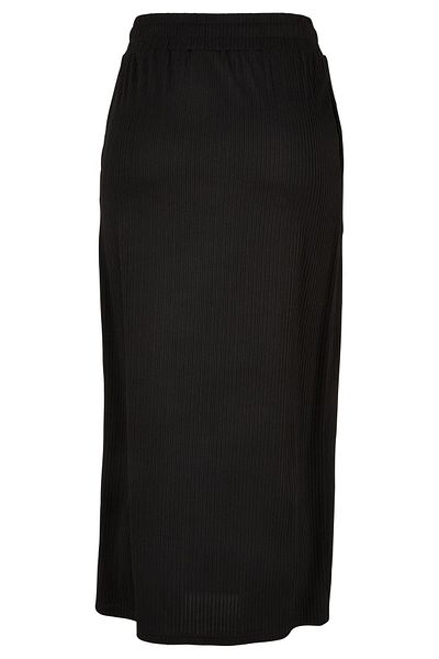 Urban Classics Damen Ladies Rib Jersey Midi Skirt