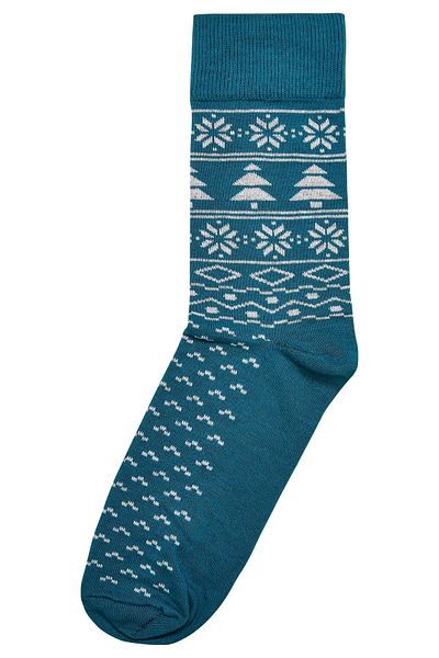 Urban Classics Norwegisch gemusterte Accessoire-Socken – 3er-Pack