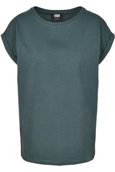 Urban Classics Damen T-Shirt mit verlängerter Schulterpartie für Damen