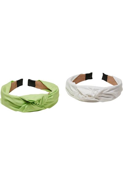 Urban Classics Accessoires Leichtes Stirnband mit Knoten 2er-Pack
