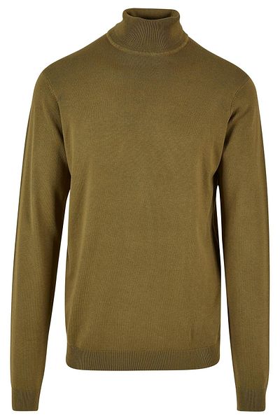Urban Classics Herren Strickpullover mit Rollkragen