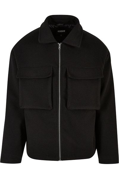 Urban Classics Herren Blouson mit großer Tasche