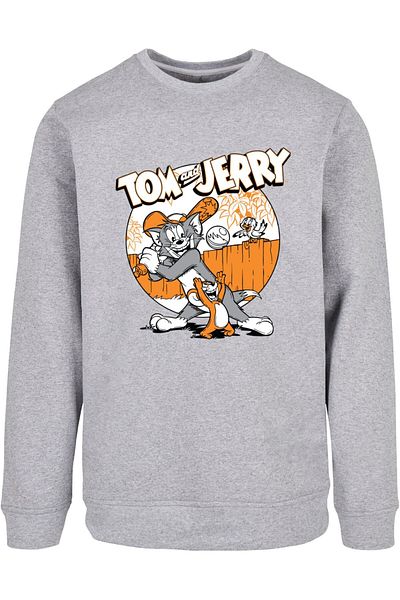 ABSOLUTE CULT Herren Tom und Jerry - Baseball Crewneck