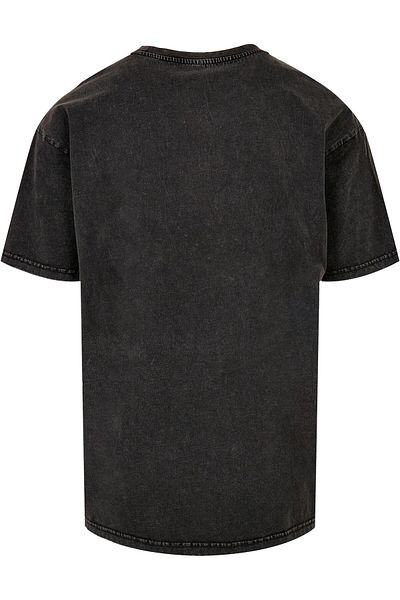 Merchcode Herren Cornell University - Bear Acid Washed Oversize Tee