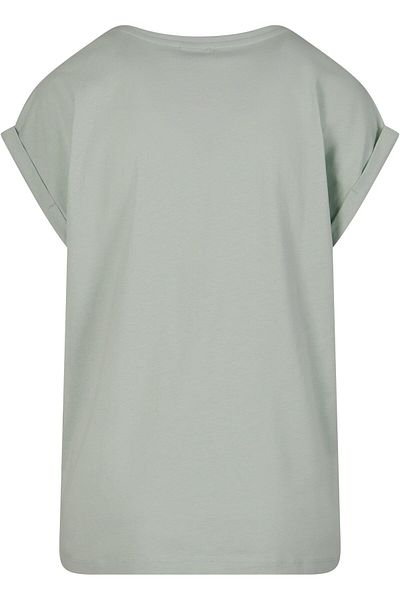 Urban Classics Damen T-Shirt mit verlängerter Schulterpartie für Damen