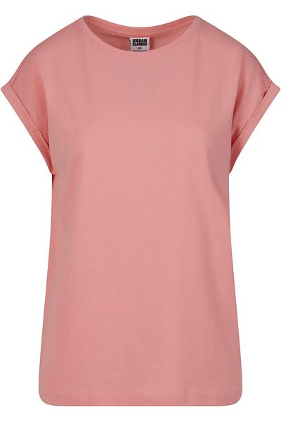 Urban Classics Damen T-Shirt mit verlängerter Schulterpartie für Damen