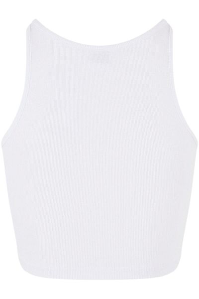 Urban Classics Damen Ladies Organic Cotton Cropped Rib Top