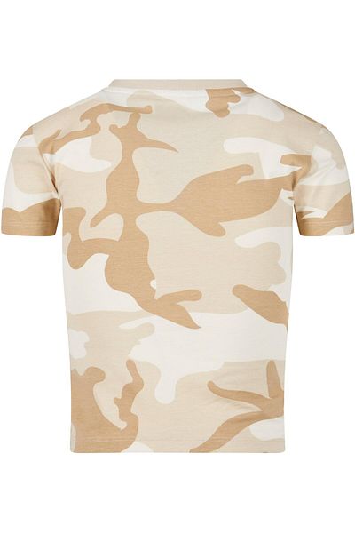 Urban Classics Damen Ladies Cropped Camo Tee