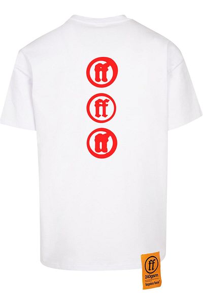 Forgotten Faces Herren Fading Logo Statue Oversize Tee