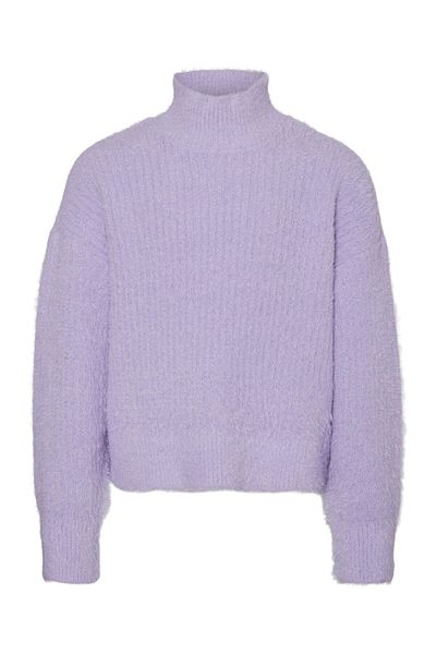 Vero Moda Girl Strickpullover VMPLUME LS YÜKSEK YAKA KISIR BLUZ GA KIZ