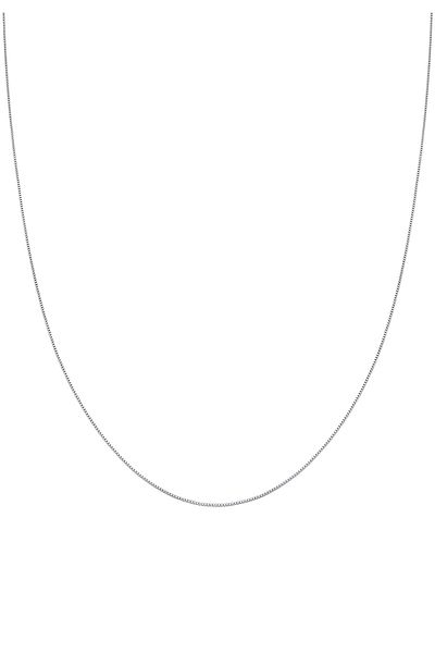 KUZZOI Halskette Veneziakette Basic Box Chain 925 Silber