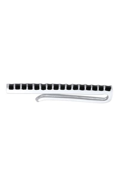 KUZZOI Krawattennadel Krawattennadel Emaille Modern 925 Gümüş