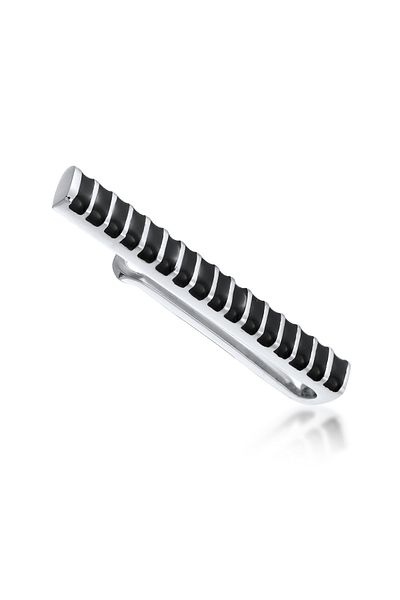 KUZZOI Krawattennadel Krawattennadel Emaille Modern 925 Gümüş