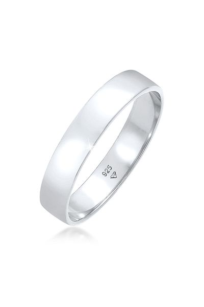KUZZOI Ring Bandring Herrenring Freundschaftsring 925 Silber