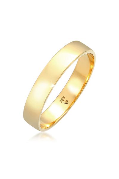 KUZZOI Ring Damen Stern Mond Astro Trend Blogger Creolen aus 925 Sterling Silber vergoldet