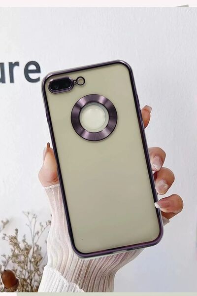 emybox İphone 7 Plus / 8 Plus Kamera Lens Korumalı Arkası Şeffaf Yumuşak Sili...
