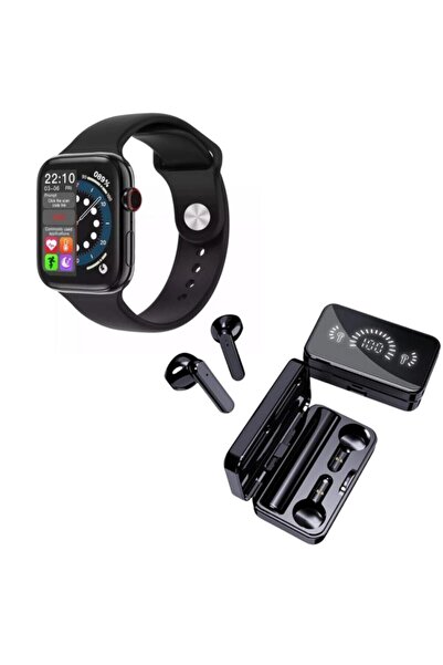 LaraThec OMİX X600 Uyumlu Premium Set Full Ekran Akıllı Saat Aynalı Powerbank...