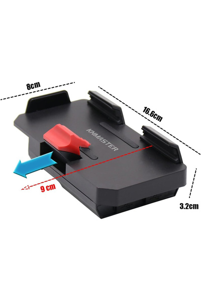 Knmaster BMW R1200GS Uyumlu BM-200 Wireless Telefon Tutucu