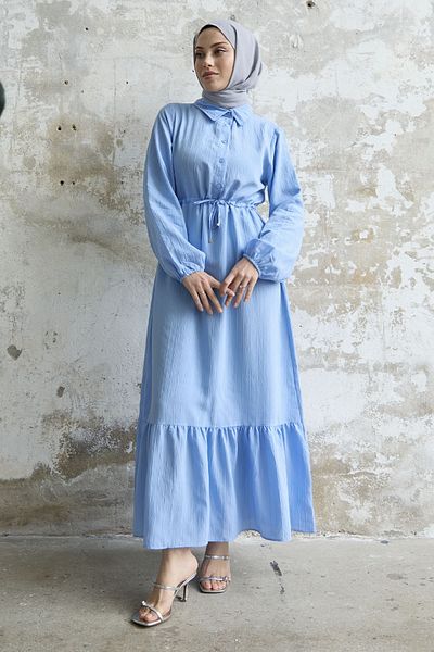 InStyle Φόρεμα Monaco Self Ride - Baby Blue