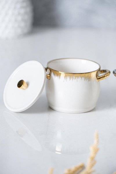 ACAR Safira Porcelain Practical Presentation Bowl with Lid