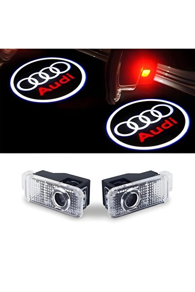 ARW Audi Kapı Altı Led Aydınlatma Logo 2'li Takım