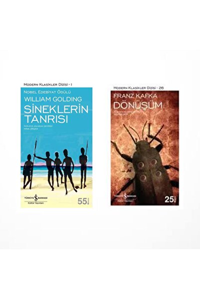 TÜRKİYE İŞ BANKASI KÜLTÜR YAYINLARI Sineklerin Tanrısı (William Golding) - Dö...