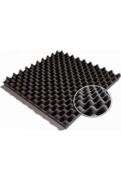 KILIÇSES Yanmaz akustik yumurta sünger 100 cm x 100 cm 30 mm 60 dns