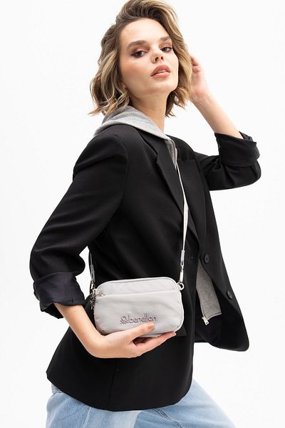 United Colors of Benetton Beneton Women - A.Grey Crossbody Bag Bnt1205