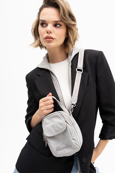 United Colors of Benetton Benetton Women's - Gray Crossbody Bag, Model A.GRI BNT1207