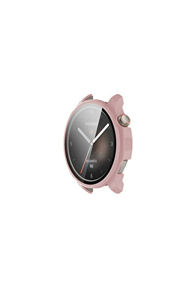 Microcase Amazfit Balance Ekran Korumalı Sert Rubber Kılıf - AL3173