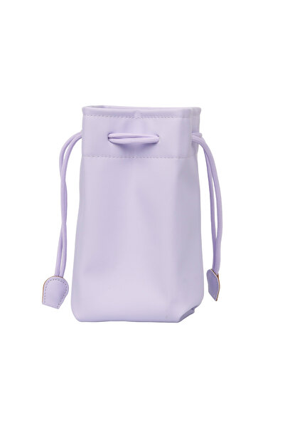 Fujifilm Instax Mini 12 11 10 9 ve Tüm Instax Mini Makineler ile Uyumlu Büzgülü Kılıf Mor