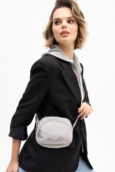 United Colors of Benetton Beneton Women's - Crossbody Bag Gray BNT1206
