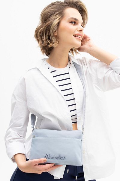 United Colors of Benetton Geantă de cruce albastră Benetton pentru femei - BNT1200