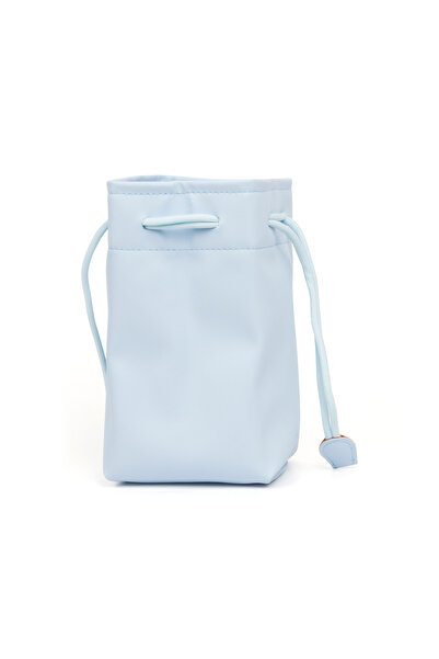 Fujifilm Instax Mini 12 11 10 9 ve Tüm Instax Mini Makineler ile Uyumlu Büzgülü Kılıf Mavi