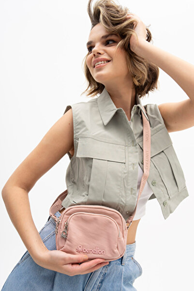 United Colors of Benetton Geantă crossbody pentru femei BENETTON roz - BNT1206