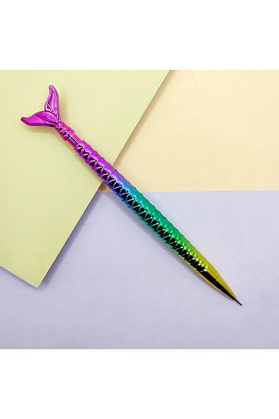 Limmy Metallic Mermaid 0.7 Versatil Pen, Tip Pen 1 Piece - Pink