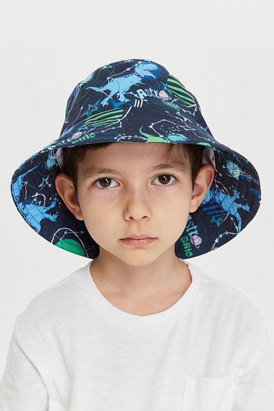 Benittokids Boy's Patterned Bucket Hat 7011