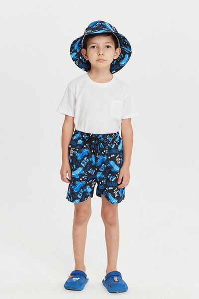 Benittokids Pantaloni scurți de baie cu model pentru băiat 7012