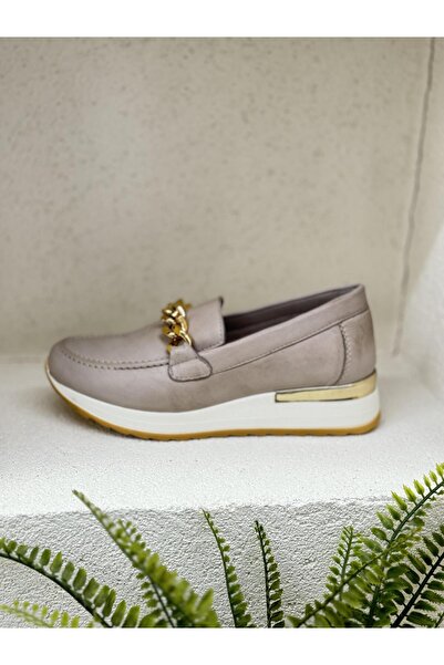 Mammamia D24YA-3075 ДАМСКИ ОБУВКИ ОТ ЕСТЕСТВЕНА КОЖА С ОРТОПЕДИЧНА ПОДМЕТКА И ВЕРИЖКА С ПРЕДЕН ДЕКОРАТ