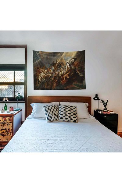 The Lucid Lab The Fall of Phaeton / the Fall of Phaeton Painting Wall Cloth - 100 cm X 135 cm