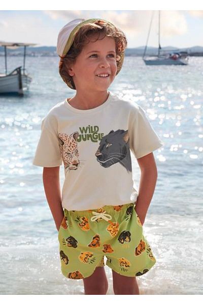 MAYORAL Boy's Green Swimsuit 03614-051