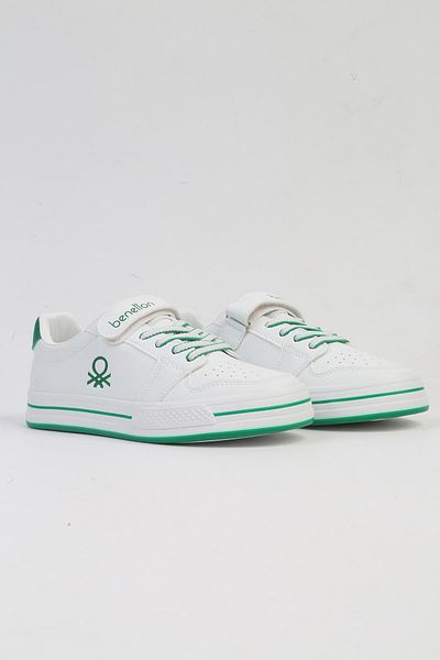 Benetton ®   IMPORT Pantofi sport pentru copii alb verde BNI-10024